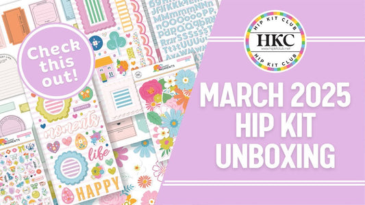 MARCH 2025 HIP KITS UNBOXING! | HIP KIT CLUB