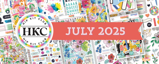 EXCLUSIVE REVEAL: July 2025 Hip Kit Club Summer Collection! ☀️ | Craft Your Best Summer Memories