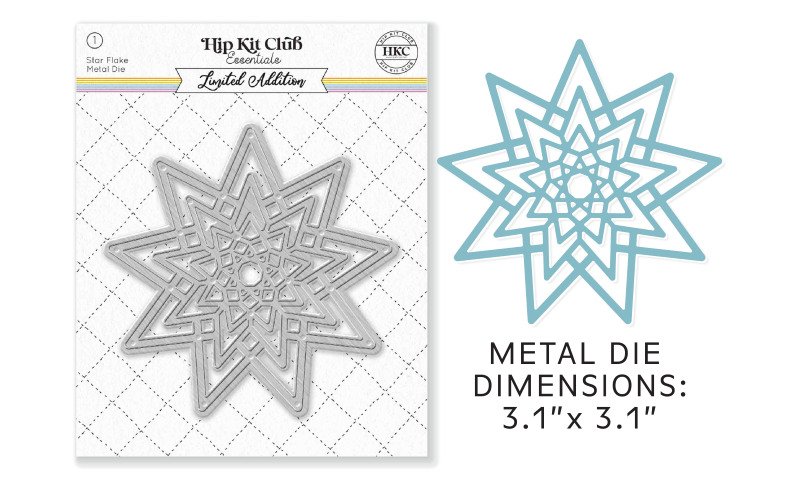 December 2022 Metal Die - Starflake