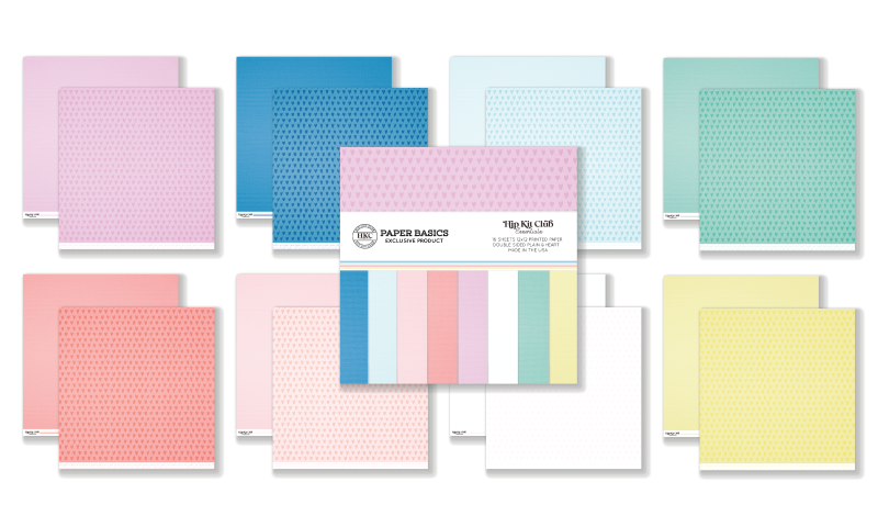 February 2023 Cardstock Kit | Scrapbooking, Card Making, Paper Crafting