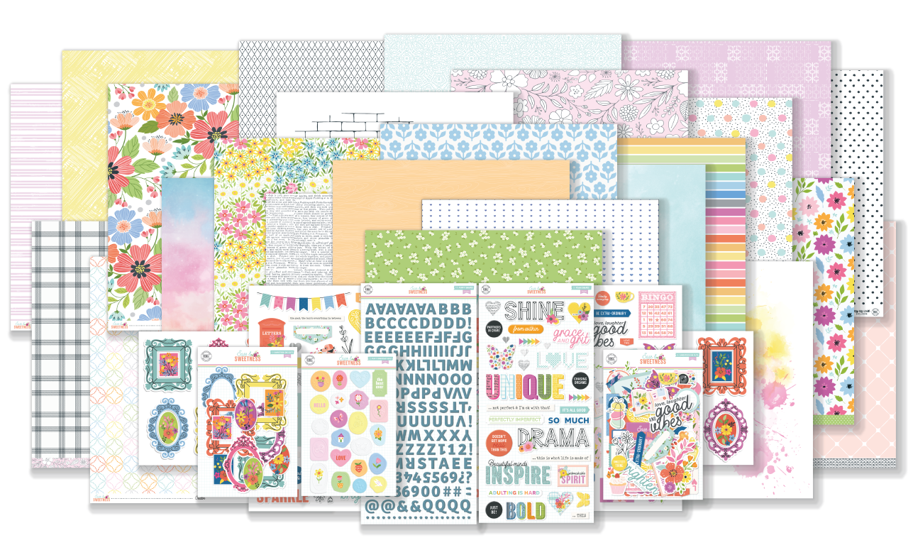 January 2025 Main Kit - Complete Scrapbooking Collection