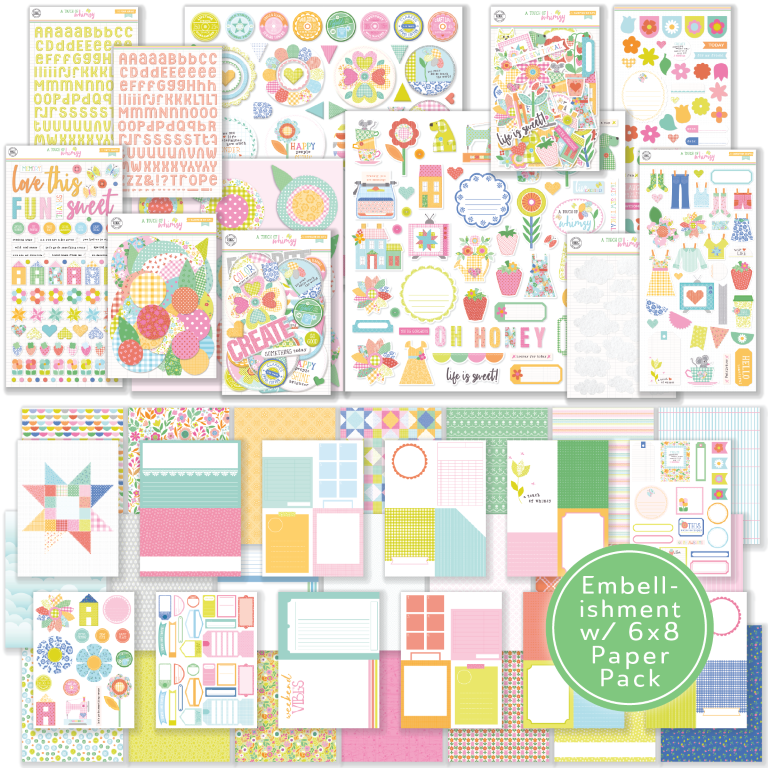 April 2025 Main Kit (with 6x8 Paper Pack)