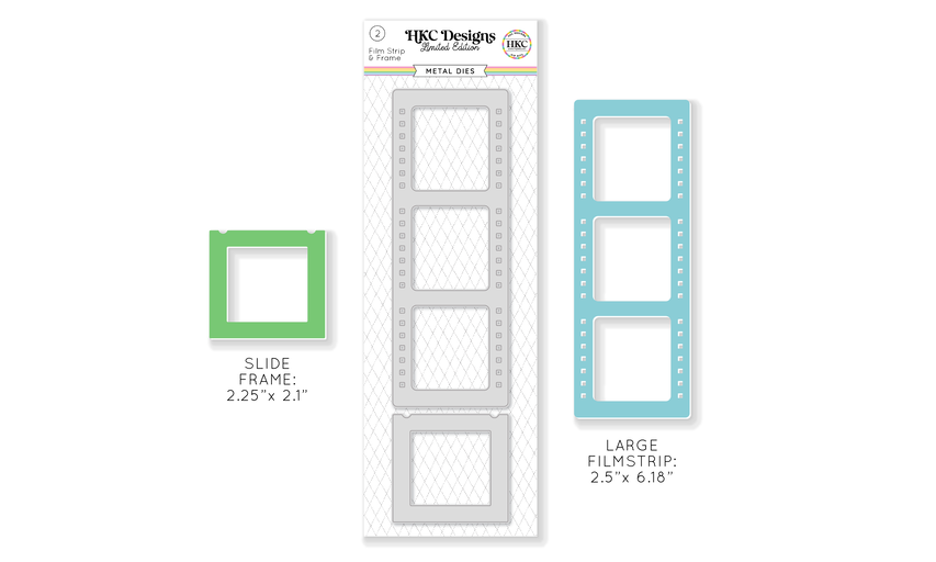 September 2025 Filmstrip and Slide Frame Metal Die Set