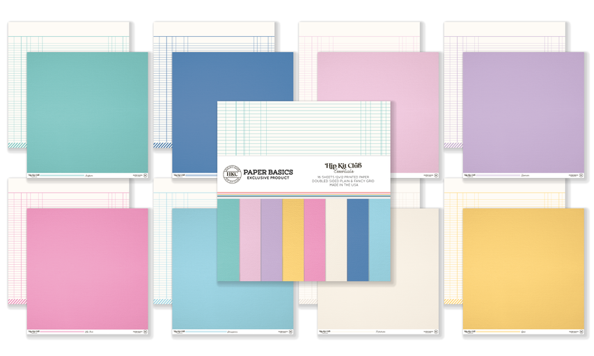 February 2026 Cardstock Kit - Scrapbooking