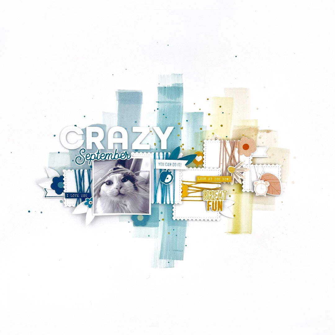 Scrapbooking Page Layout by Laeti using the September 2024 Hip Kits