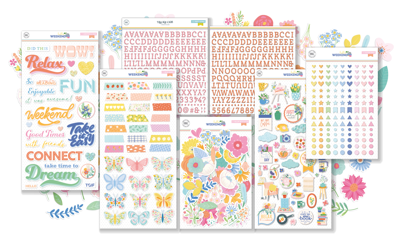 May 2024 Embellishment Kit - Hip Kits Club