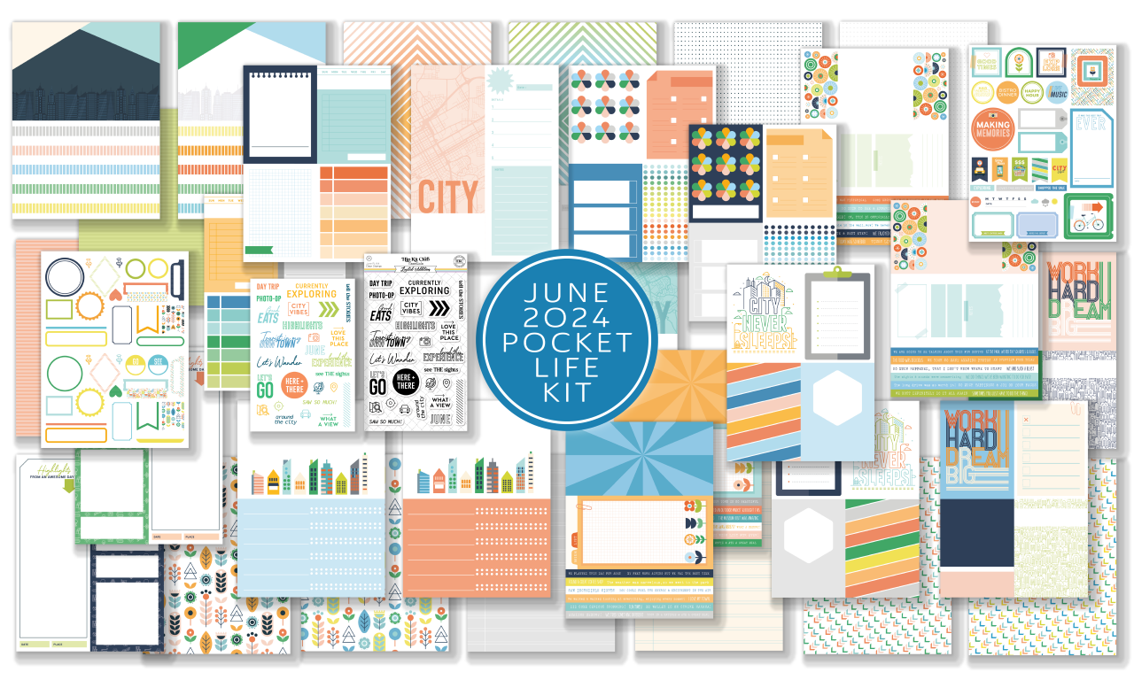 June 2024 Pocket Life Kit - Creative Memories