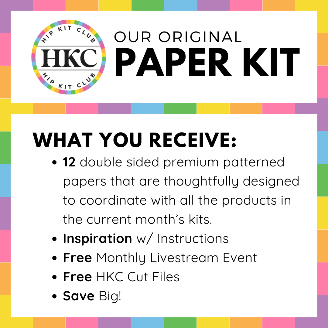 Patterned Paper Kit Subscription