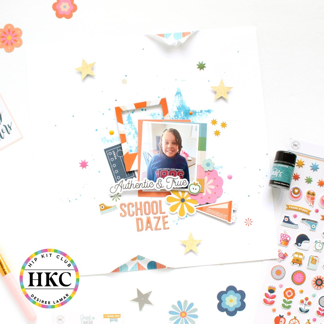 Create a Stunning Quick Layout with September 2024 Hip Kits - Tutorial by Desiree Lamar - Hip Kit Club