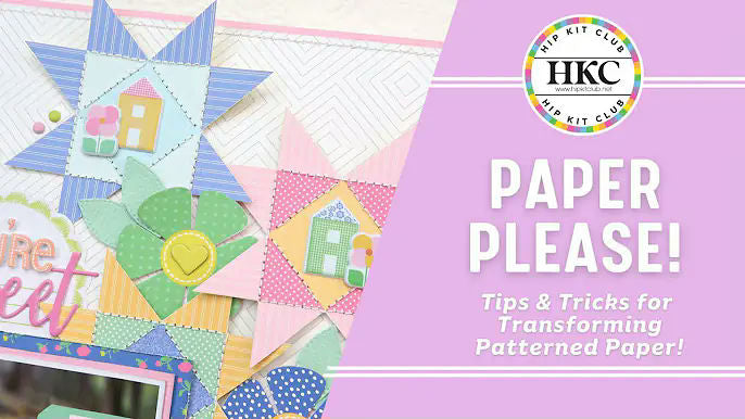 ✂️ Fearless Paper Cutting: Turn Gorgeous Patterns into Dimensional Layouts | April 2025 Hip Kits