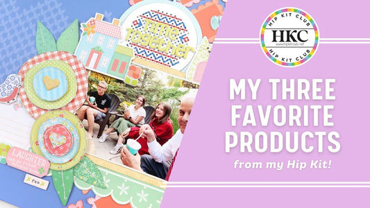 Stunning Stitch Details That Make Your Layouts POP! April 2025 Hip Kits Tutorial 🧵