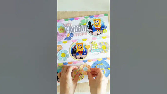 🧵 Stunning Dimensional Layouts with Embroidery Hoop Dies | April 2025 Hip Kits Tutorial 🌸