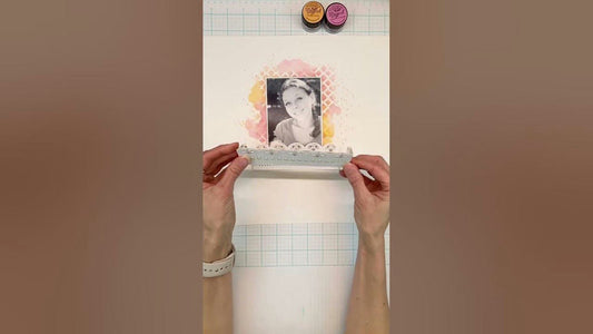 LET'S PLAY WITH THE STITCHABLE EYELET METAL DIE!| MARCH 2025 HIP KITS #hipkitclub #scrapbooking