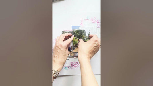 DIY Cardstock Frames Tutorial: April 2025 Color Kit Crafting Magic! 🎨