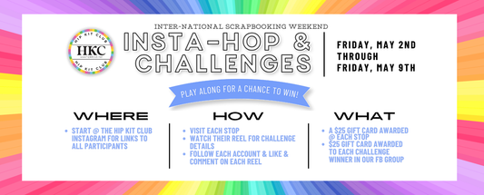Get Ready to Hop, Create & Win: Hip Kit Club International Scrapbooking Weekend Is Here!