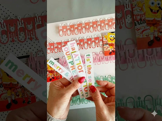 ✂️ Double Border Die Trick Creates STUNNING Festive Scrapbook Layout | November 2025 Hip Kit Tutorial