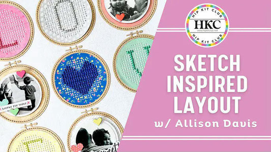 How to Make Sketch Designs YOUR OWN! 🎨 Easy Customization with April 2025 Hip Kits