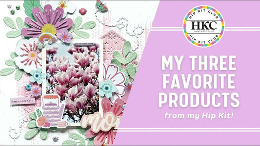 MUST-SEE Stamped Background Technique! Anke Kramer's March 2025 Hip Kit Masterclass (Pretty Paint Strokes Tutorial) - Hip Kit
