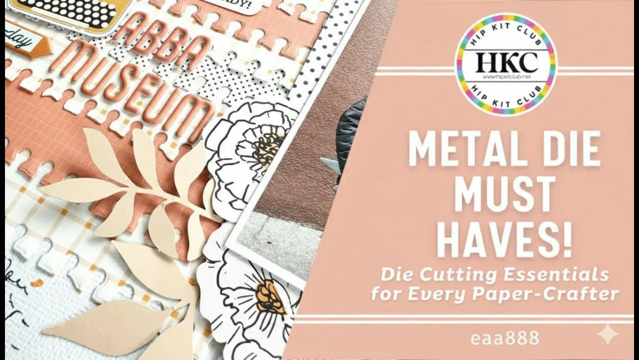 ✂️ Creative Die-Cut Background Hack | September 2025 Hip Kits Tutorial