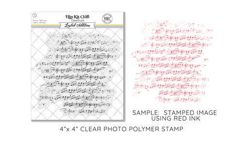November 2022 Music Texture Stamp Kit – Hip Kits