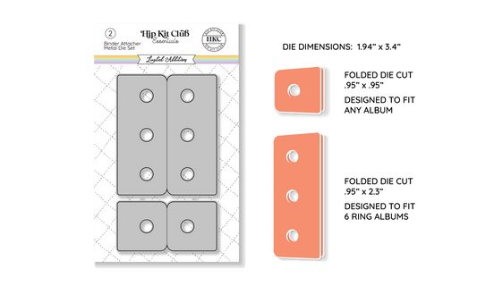 October 2024 Binder Attacher Metal Die Set
