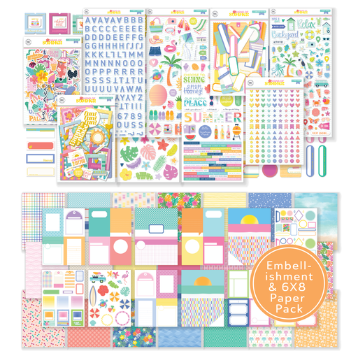 August 2025 Main Kit (with 6x8 Paper Pack)