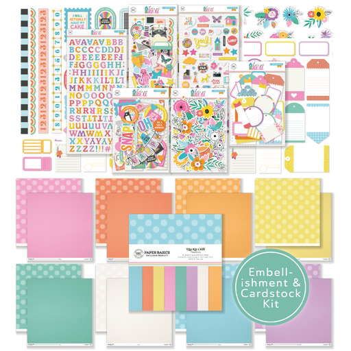 January 2026 Main Kit (with Cardstock) - Scrapbooking