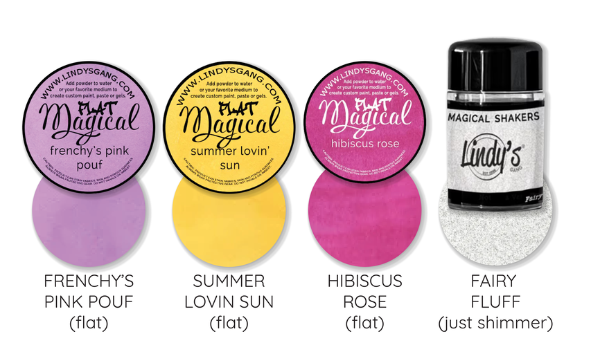 February 2026 Color Kit | Lindy's Gang Watercolor Powders & Mica