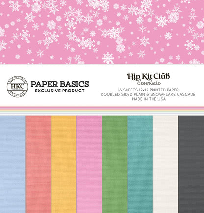 December 2025 Cardstock Kit - Scrapbooking