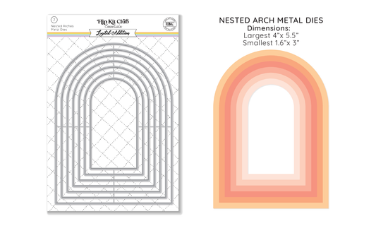 January 2024 Nested Arch Metal Die Set