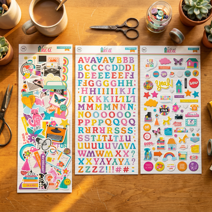 January 2026 Main Kit (with Cardstock) - Scrapbooking