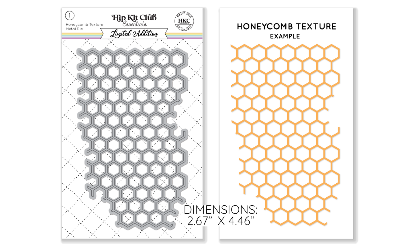 August 2023 Honeycomb Texture Metal Die