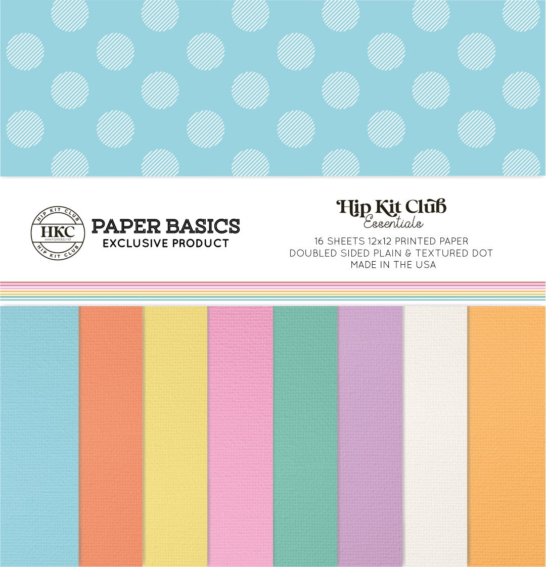 January 2026 Cardstock Kit - Scrapbooking