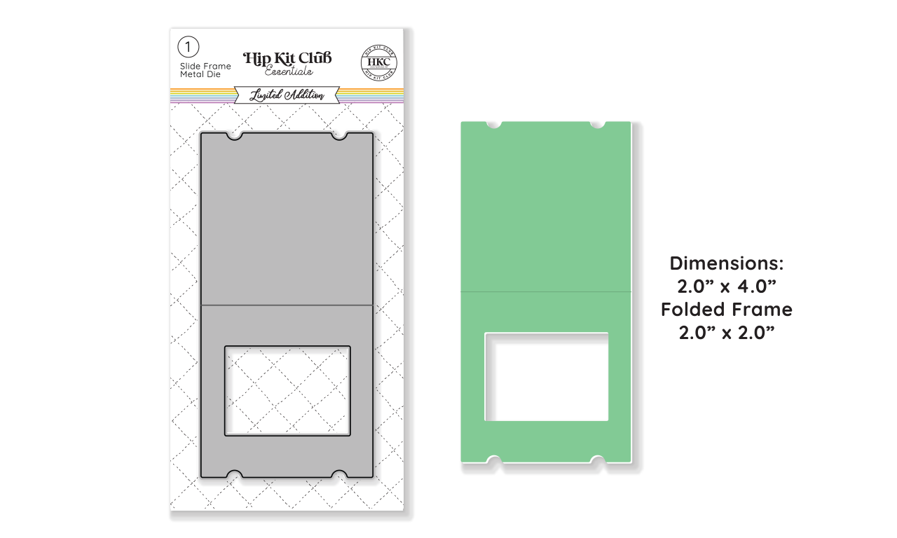 September 2024 Slide Frame Metal Die