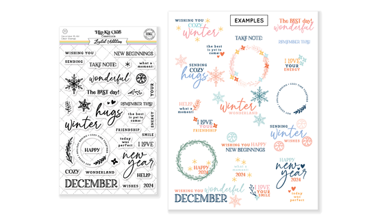 December 2023 Pocket Life Stamp Set