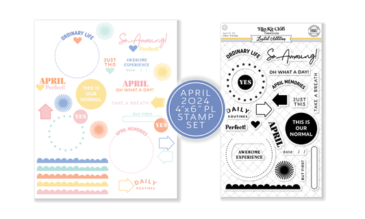 April 2024 Pocket Life Stamp Set