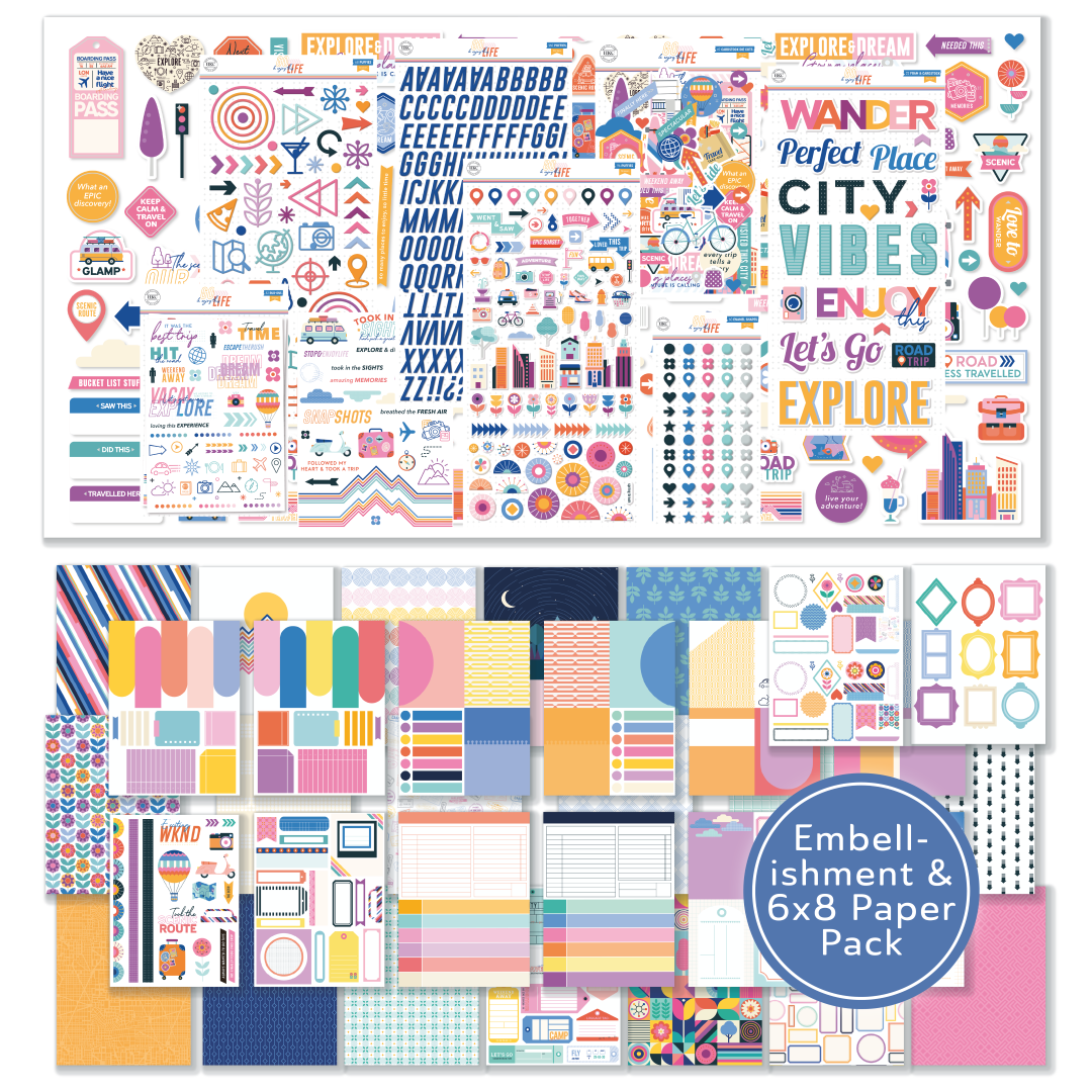 April 2026 Main Kit (with 6x8 Paper Pack)