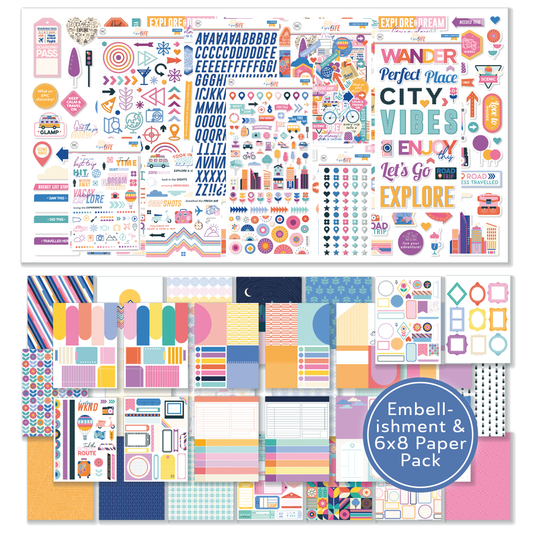 April 2026 Main Kit (with 6x8 Paper Pack)